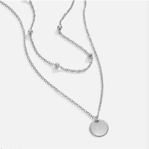 Layered Disc Necklace